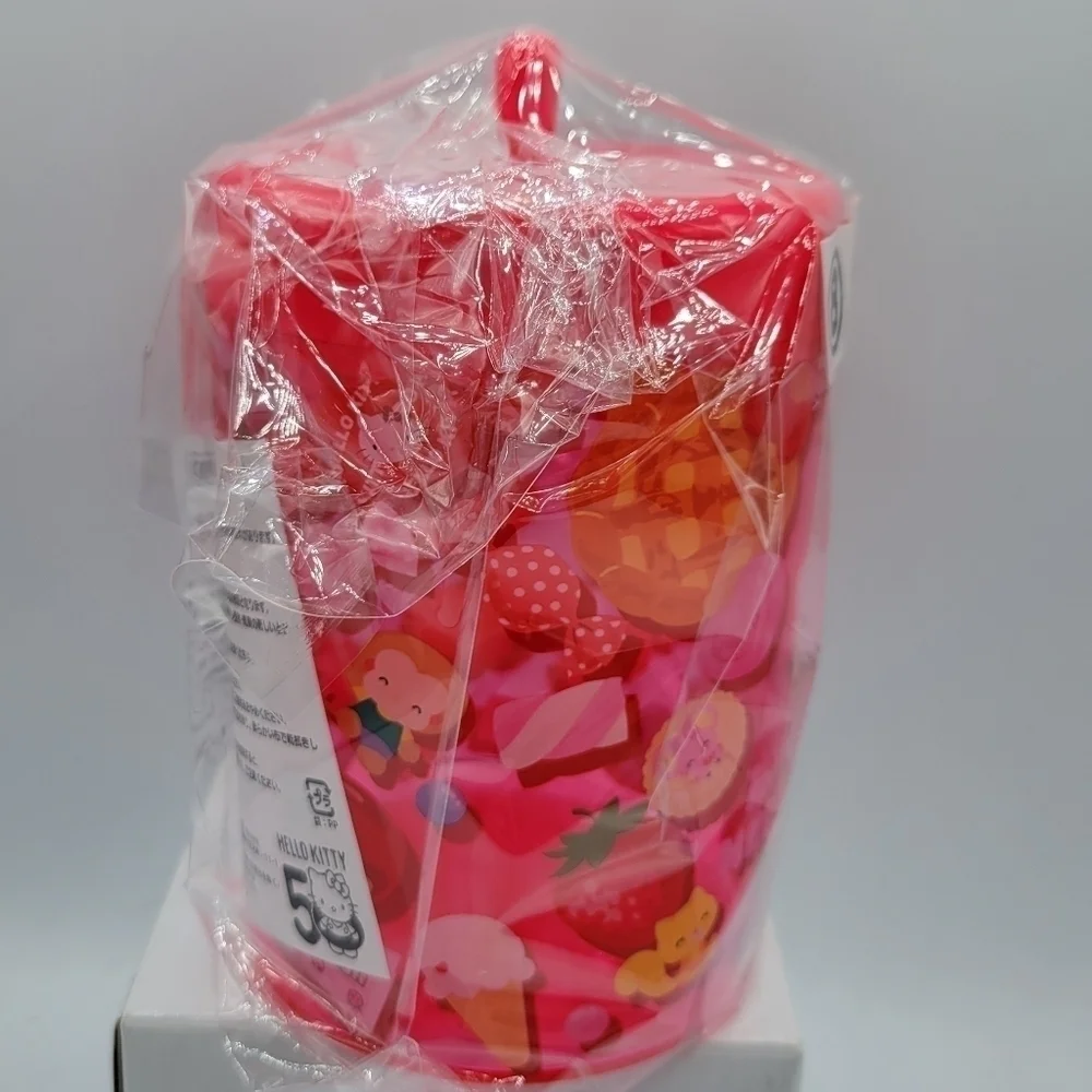 Sanrio Hello Kitty 50th Anniversary Accessory Container with lid